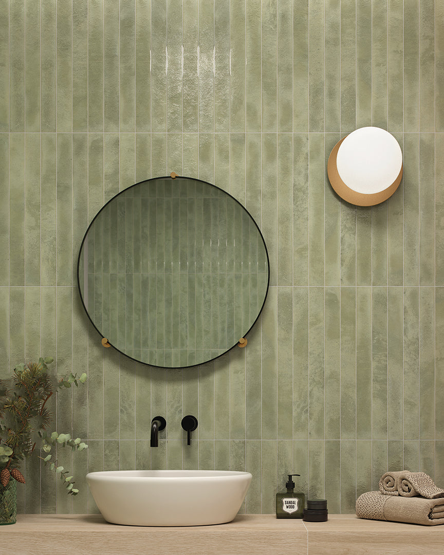 Patina Moss Gloss Metro Tiles