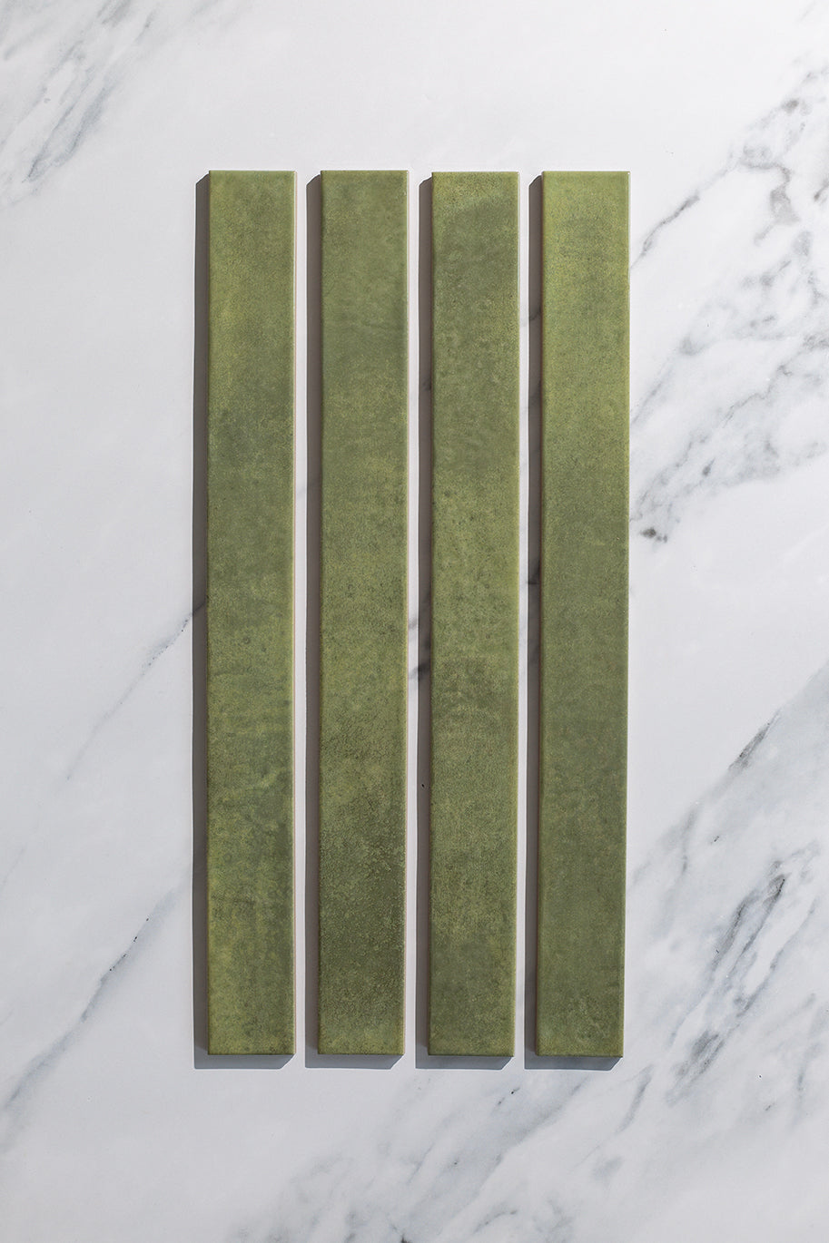 Patina Olive Gloss Metro Tiles