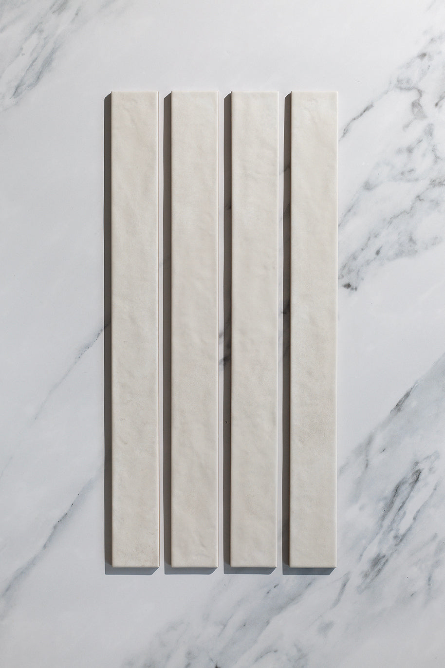 Patina White Gloss Metro Tiles