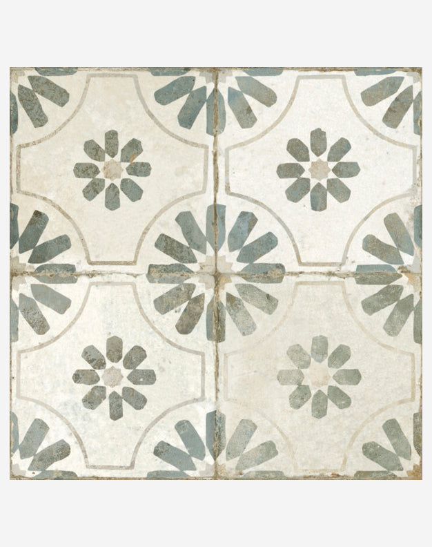 Penrose Sage Patterned Ceramic Tiles