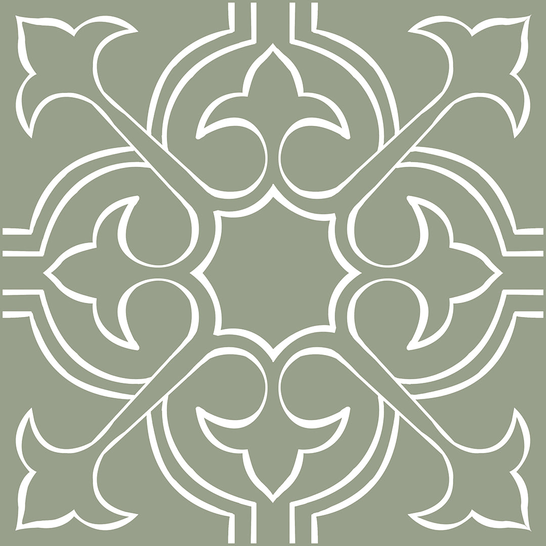 Porto Pastel Green Decorative Porcelain Tiles