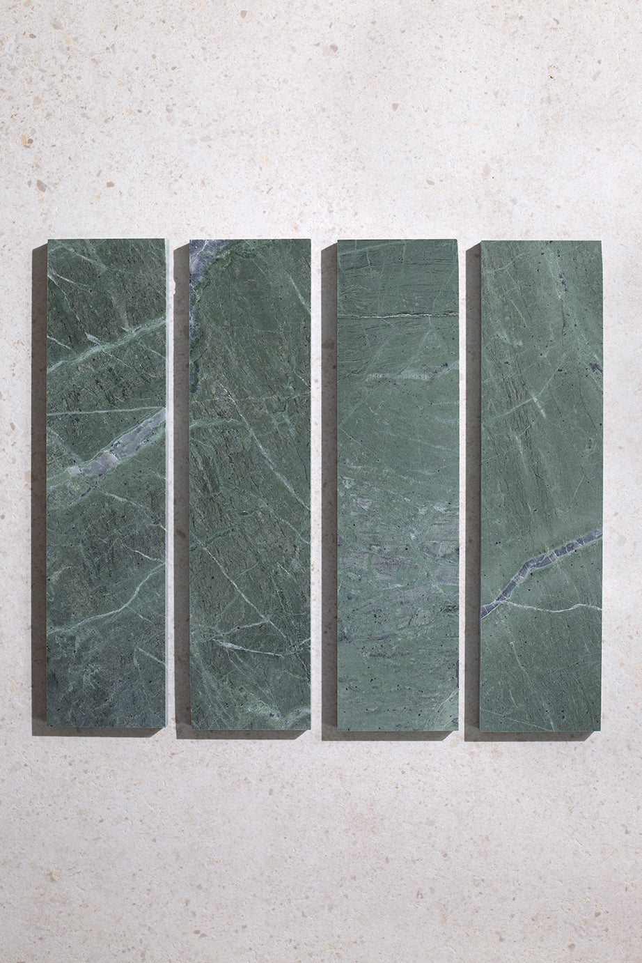 Riviera Emerald Honed Marble Metro Tiles