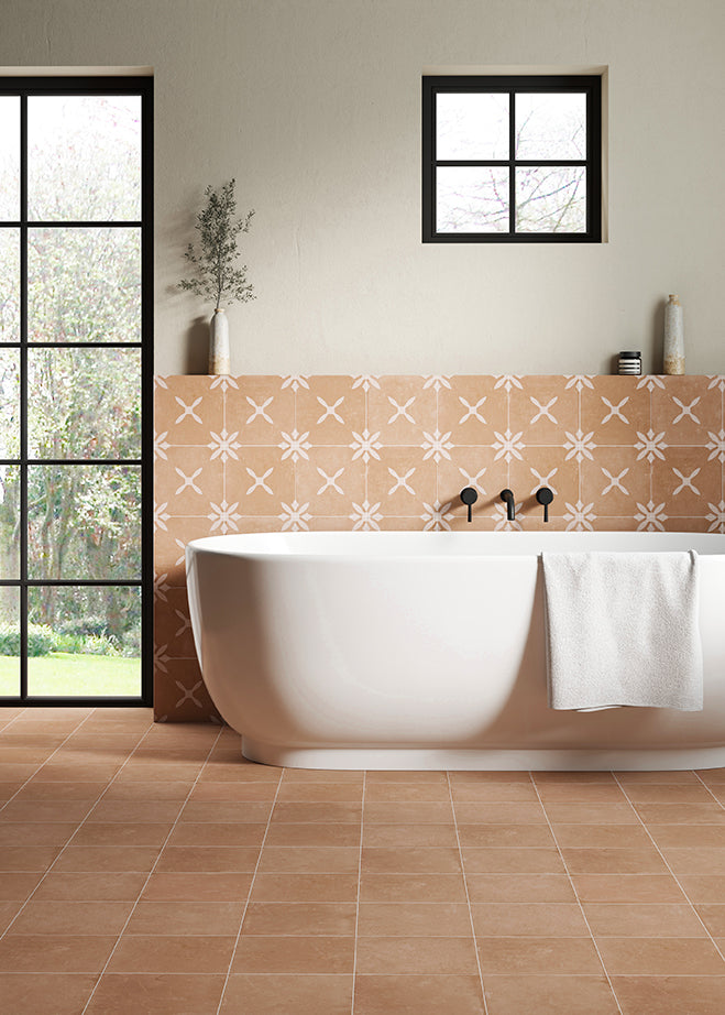 Salamanca Cotto Square Terracotta Effect Tiles