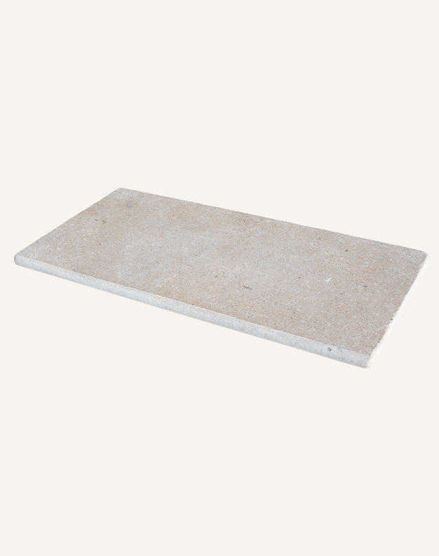 Tuscany Tumbled Limestone Bullnose Coping Stone