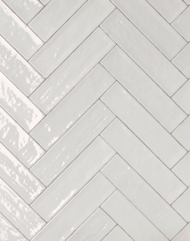 Zellige Grey Gloss Metro Tiles