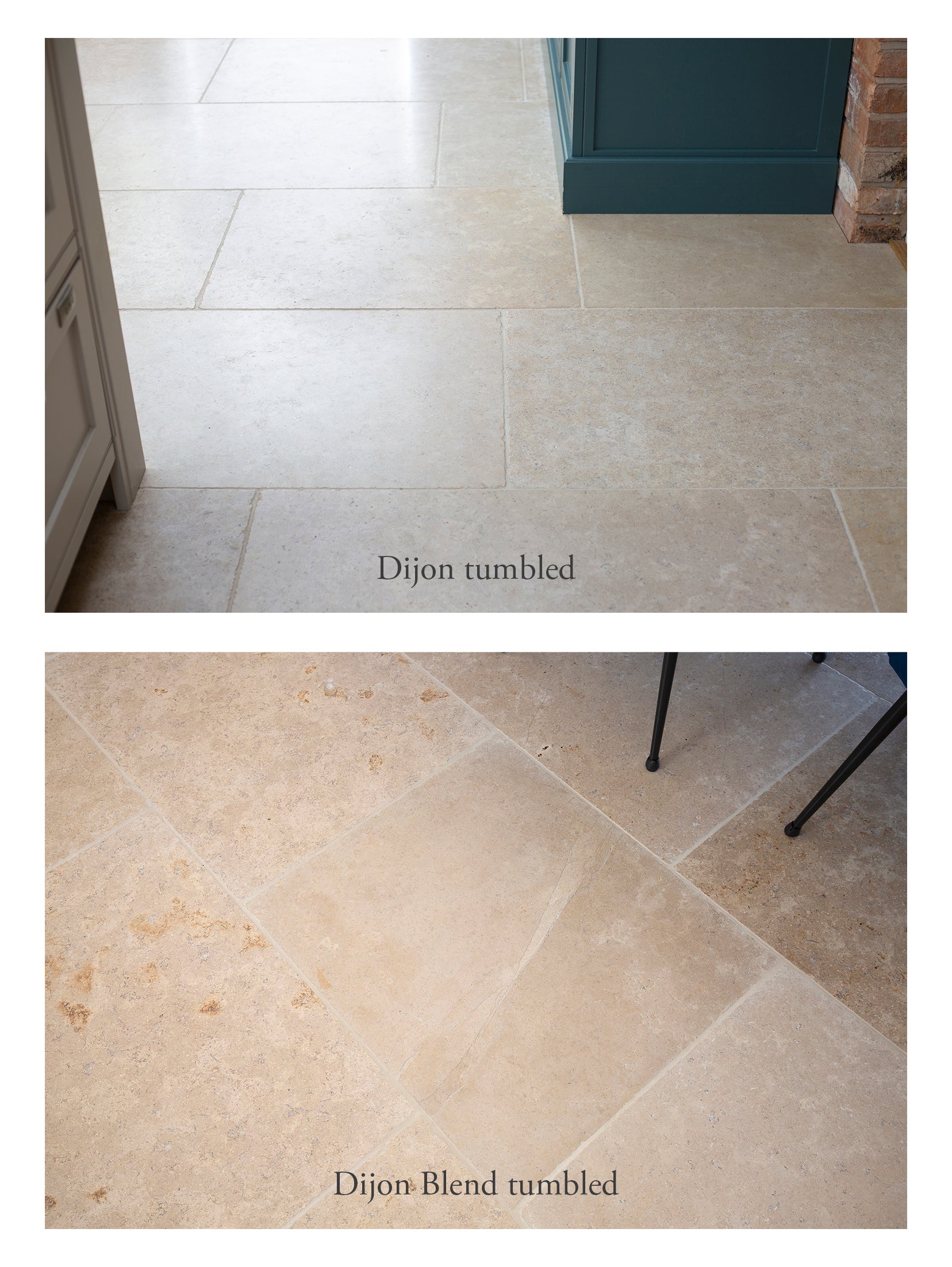 Dijon Blend Tumbled Limestone Tiles