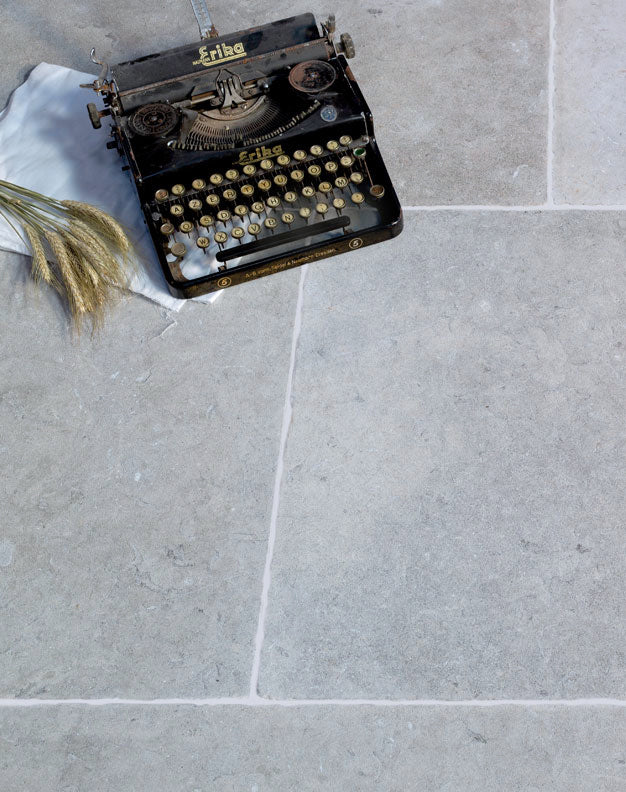 Chartwell Grey Softly Aged Limestone Pavers