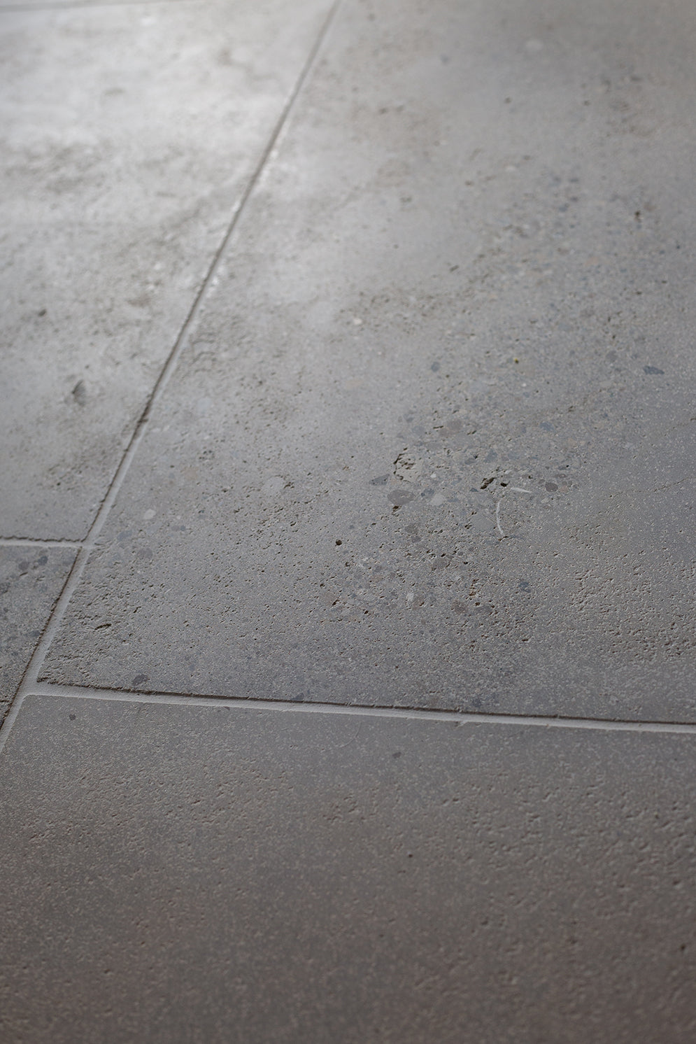 Clermont Gris Lightly Tumbled Limestone Tile Texture