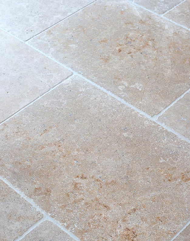 Dijon Blend Tumbled Limestone Tiles