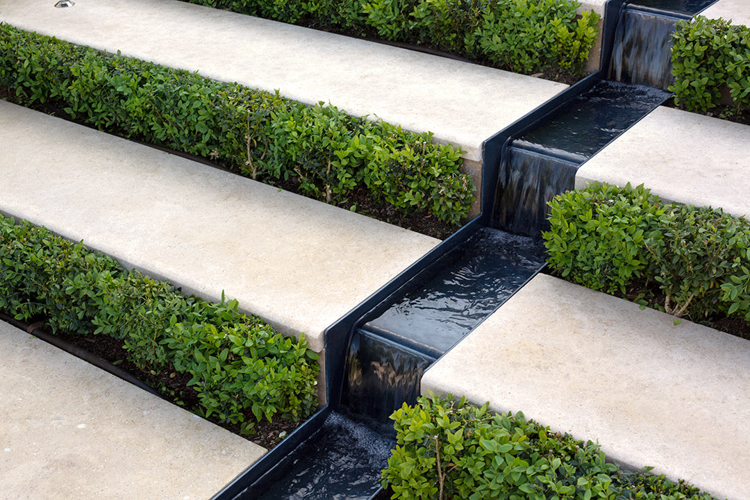    Dijon-Brushed-Limestone-Garden-Steps-Outdoor-Coping-Stone