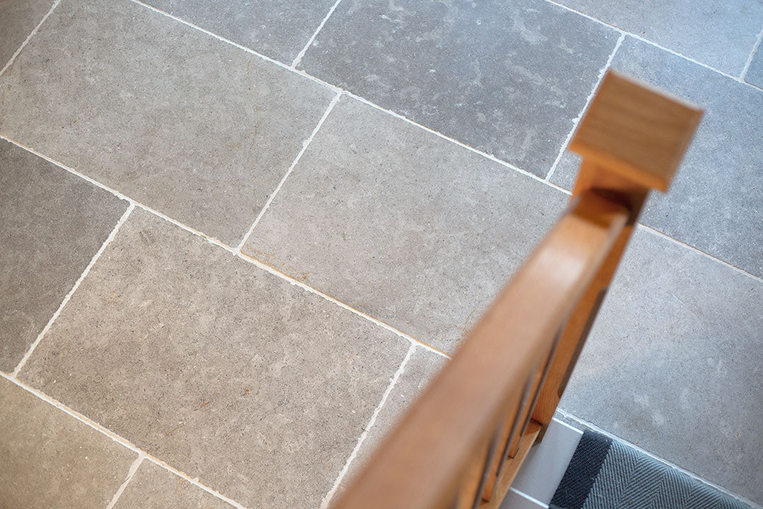 Farrow Grey Tumbled Limestone Tiles