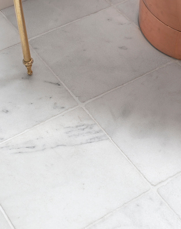 Parisian White Tumbled Marble Tiles