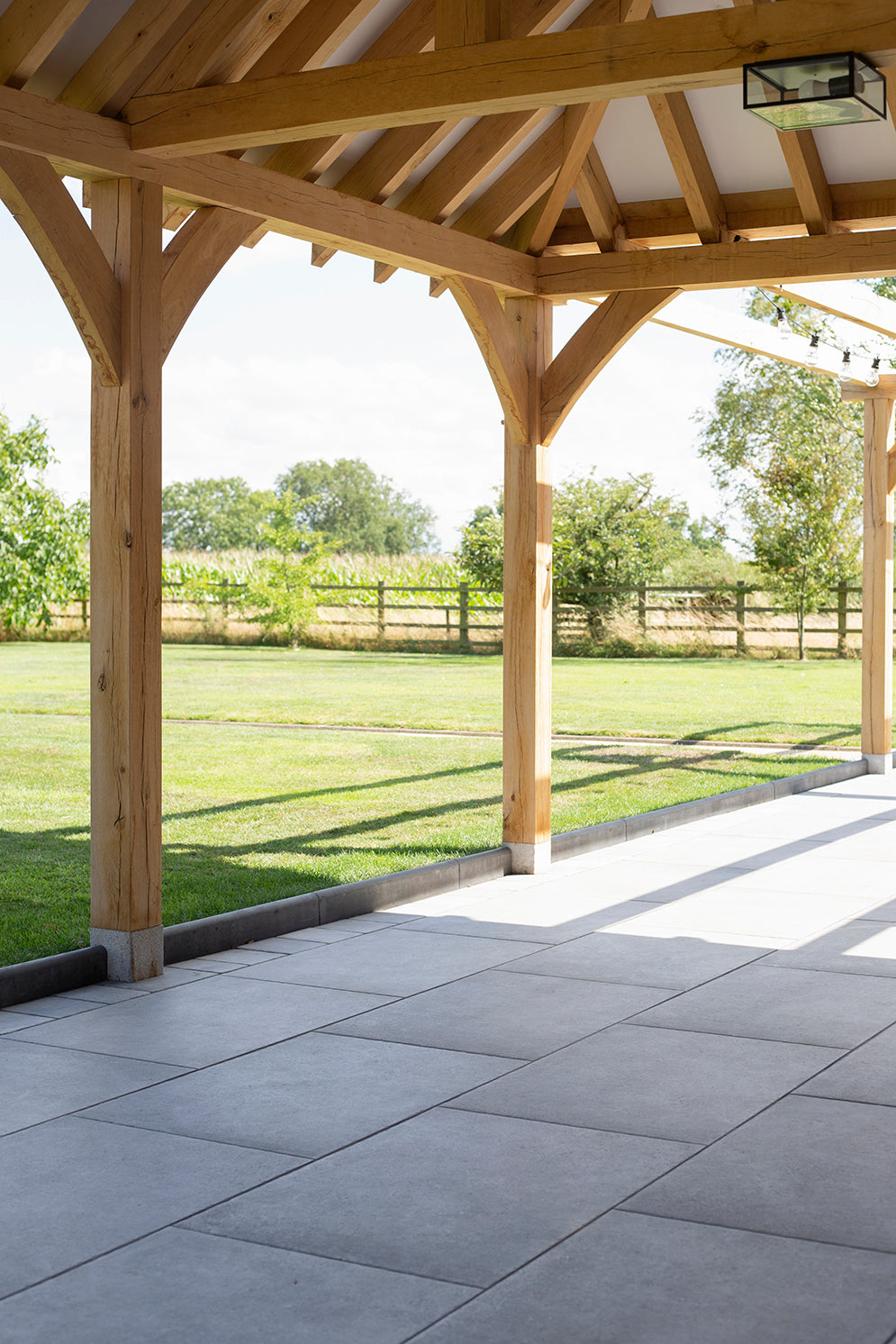 Provence Grigio Porcelain Paving Garden Project