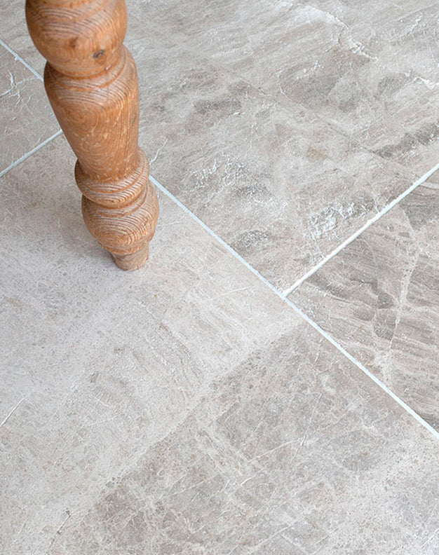 Silver Cloud Softly Worn Limestone Tiles