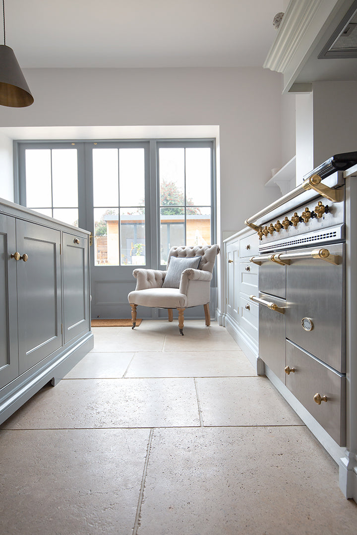 Versailles Softly Aged Limestone Flooring