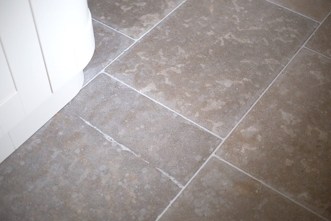 Farrow Grey Blend Tumbled Limestone Tiles