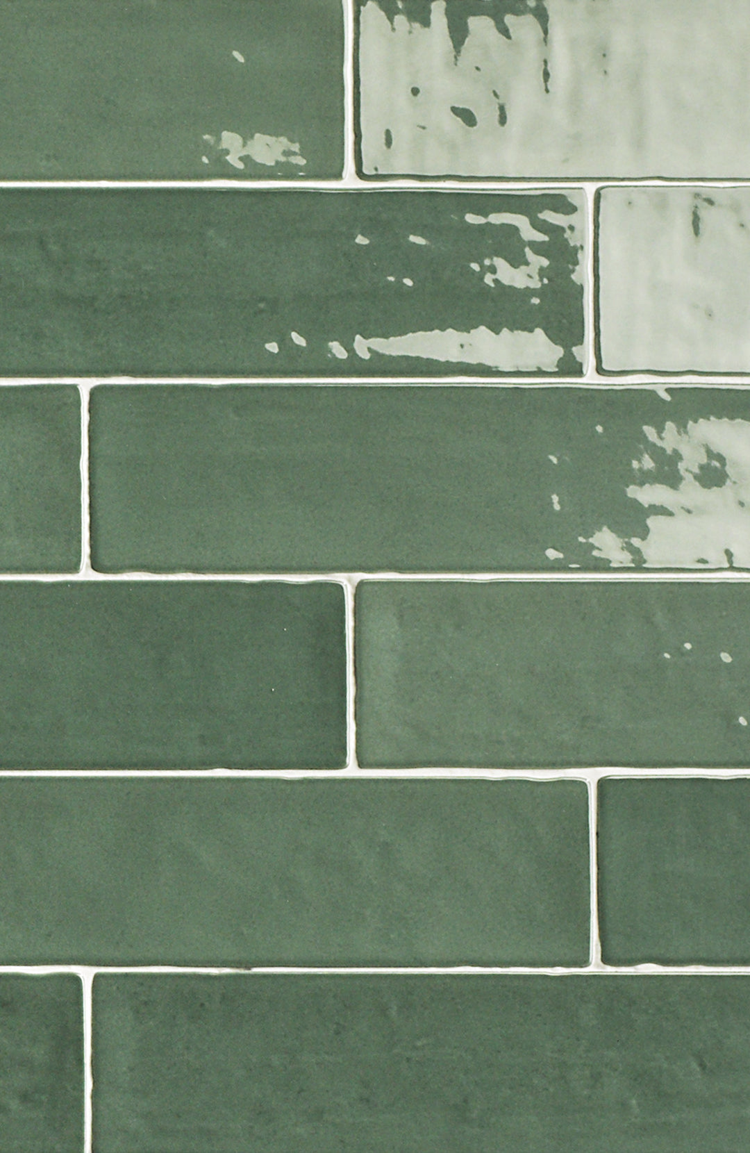 Zellige Green Gloss Metro Tiles